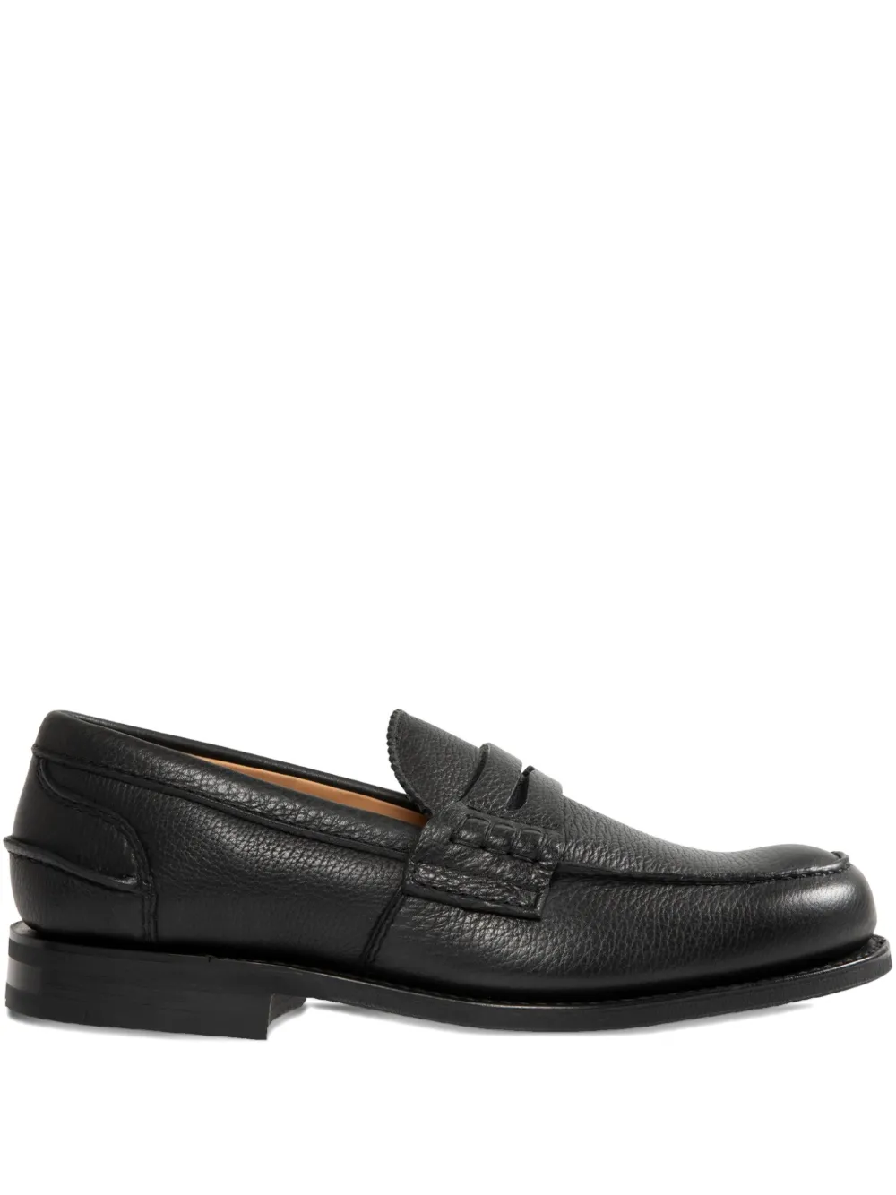 Church's leather penny loafers Black