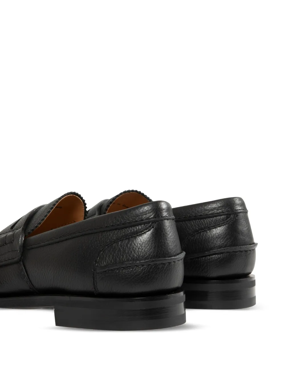 Church's leather penny loafers Black