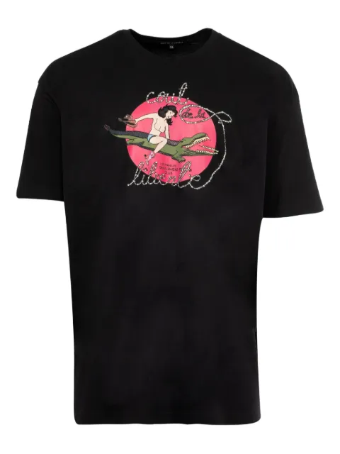 cout de la liberte alligator-print T-shirt