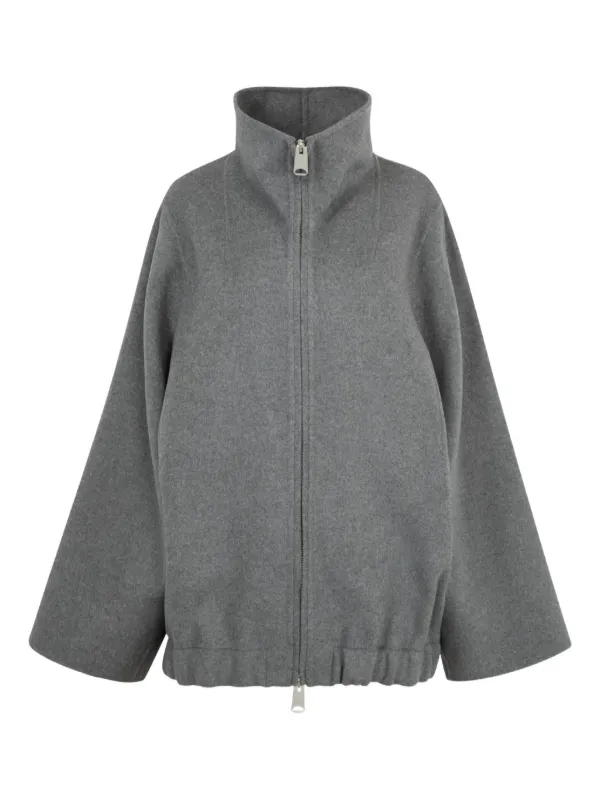 【NO ID.】Fraise High-Neck Zip Parka 2グレー 31518338_61185098_600.jpg