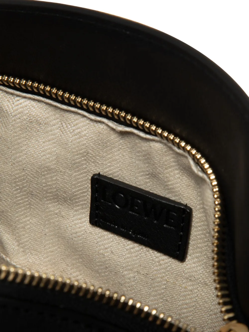 LOEWE パズル スエードクラッチバッグ | ブラック | FARFETCH JP