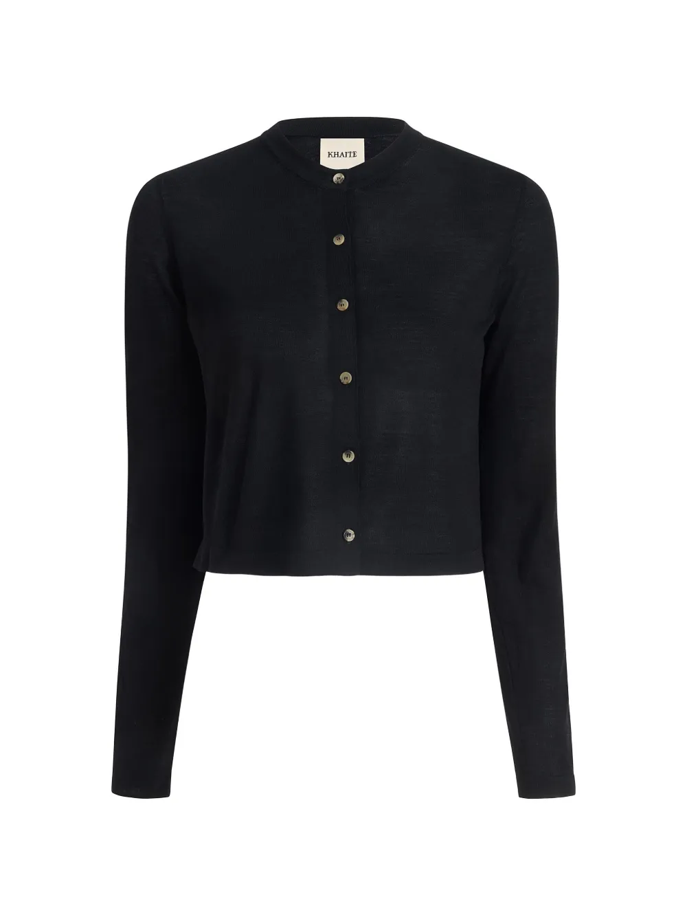 KHAITE Vest met knopen Zwart