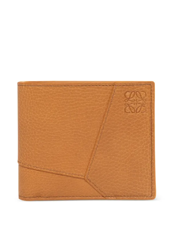 LOEWE ブラウン 二つ折り財布 エンボスロゴ LOEWE（ロエベ） 財布 レディース メンズ ブランド 二つ折り財布