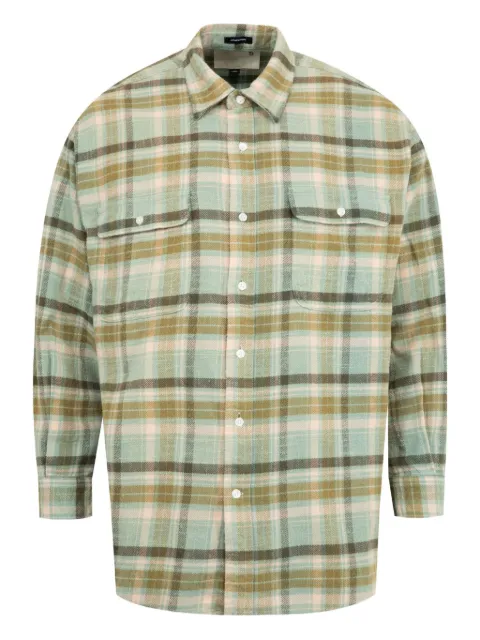 R13 Boyfriend plaid pocket shirt