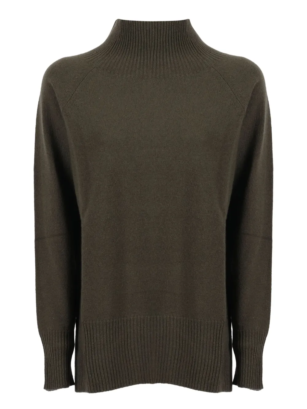 Kangra raglan-sleeve funnel-neck sweater | Green | Image 1