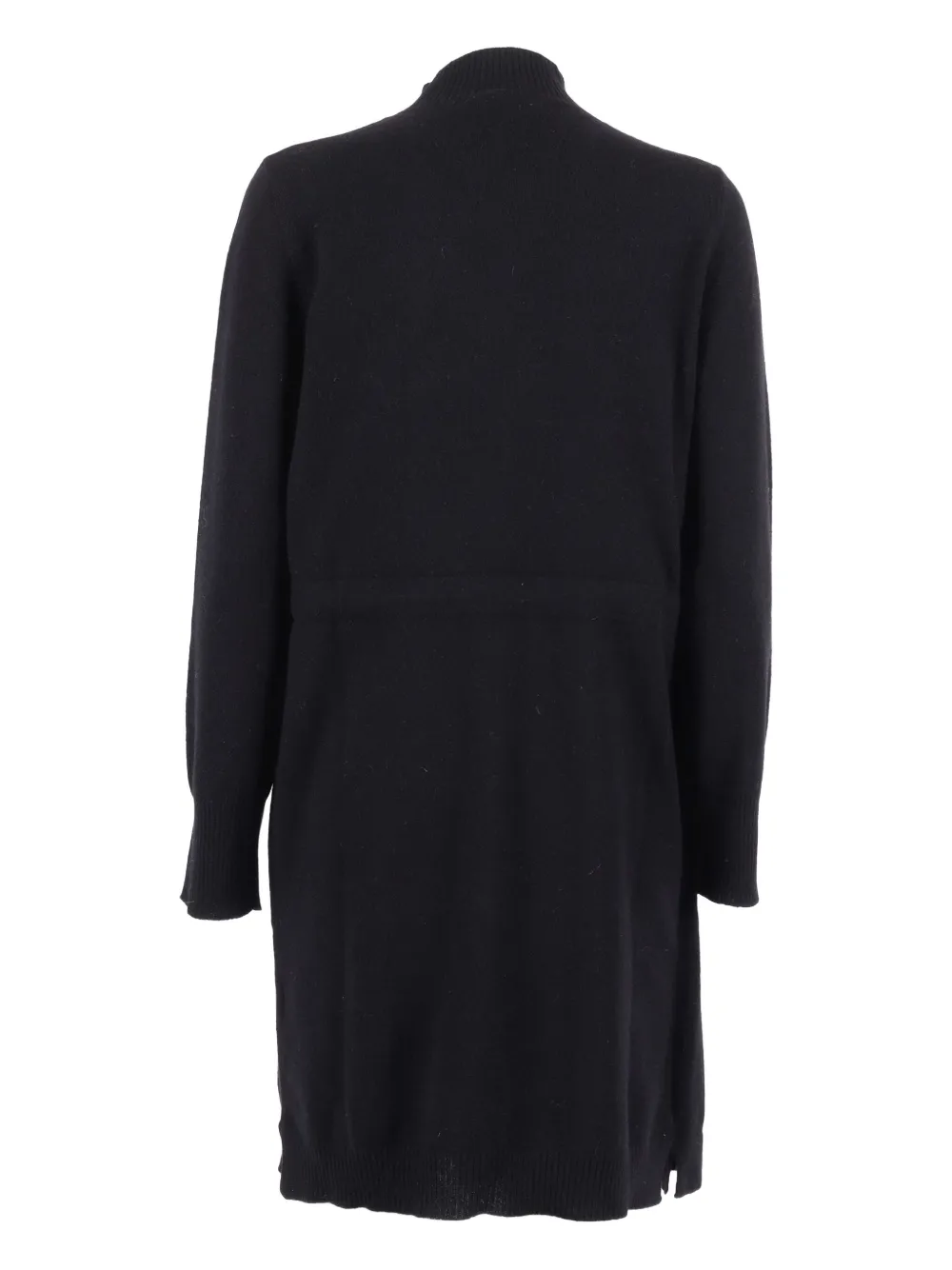 Kangra asymmetric tie dress - Zwart