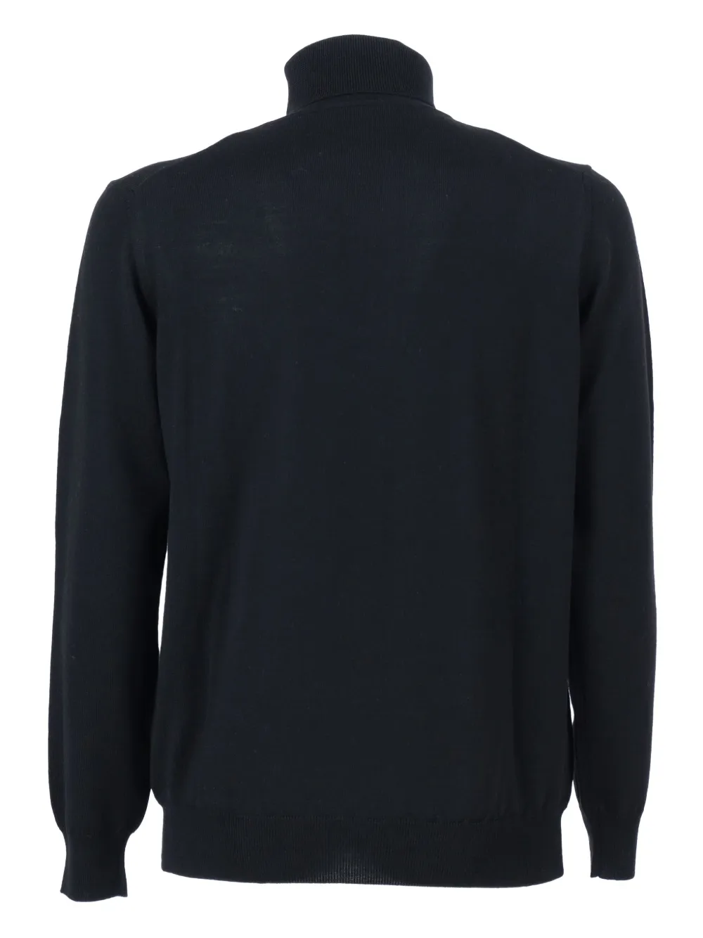 Kangra Cashmere Turtleneck Wool Sweater In Multi