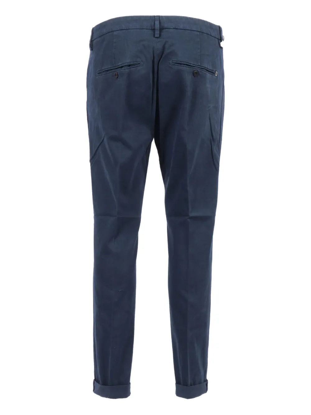 DONDUP Gaubert cuffed cotton trousers Blauw
