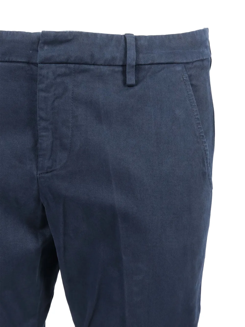 DONDUP Gaubert cuffed cotton trousers Blauw