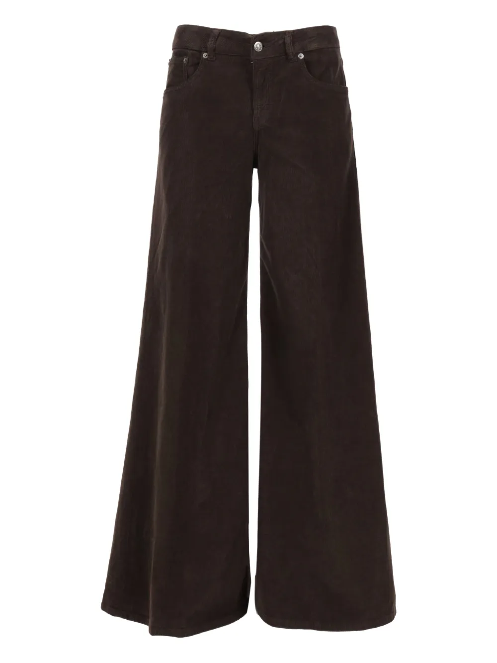 DONDUP Marlen corduroy wide-leg jeans | Brown | Image 1