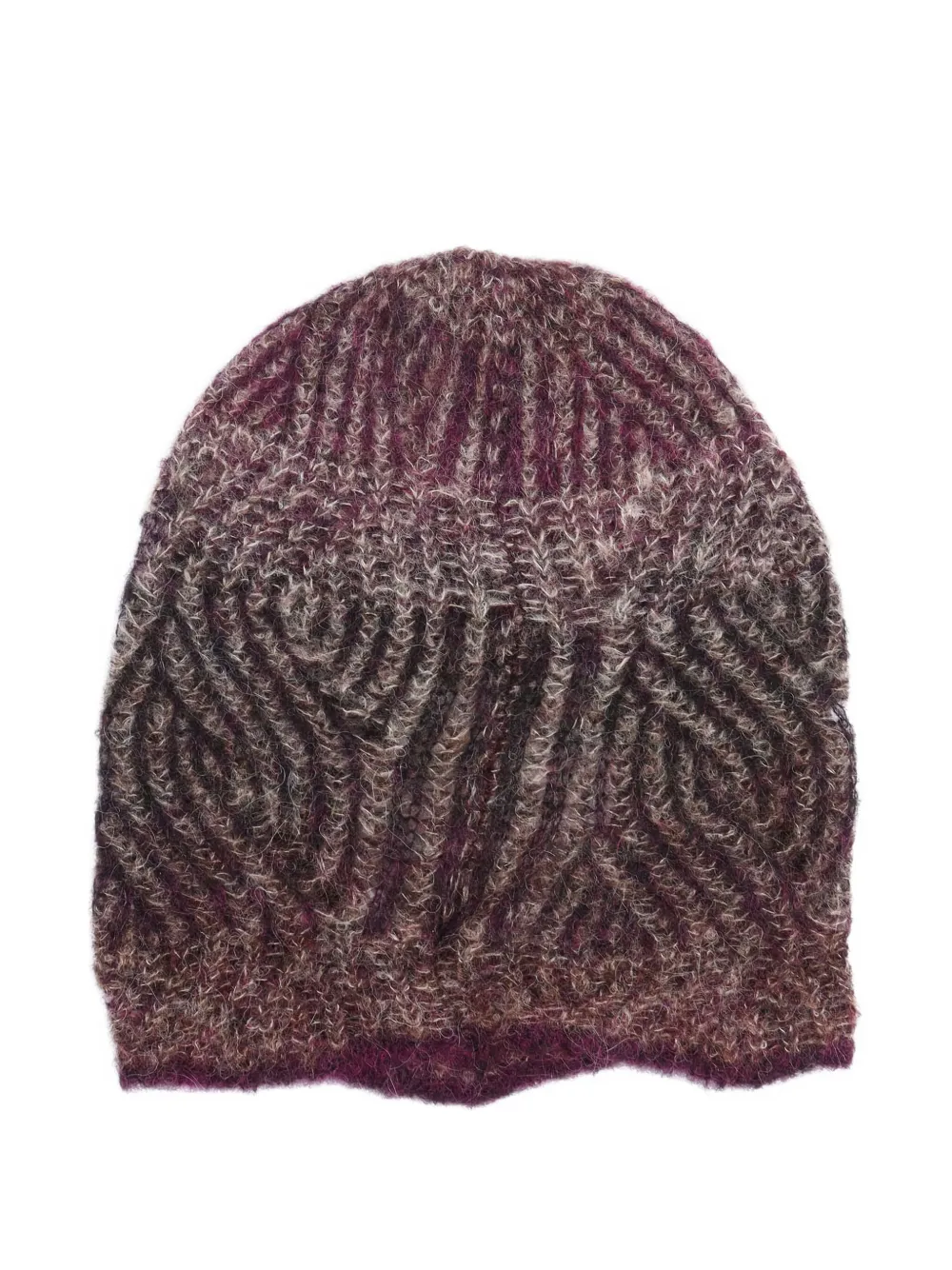 Kangra brushed-finish beanie - Paars