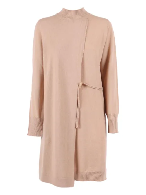Kangra asymmetric tie mini dress