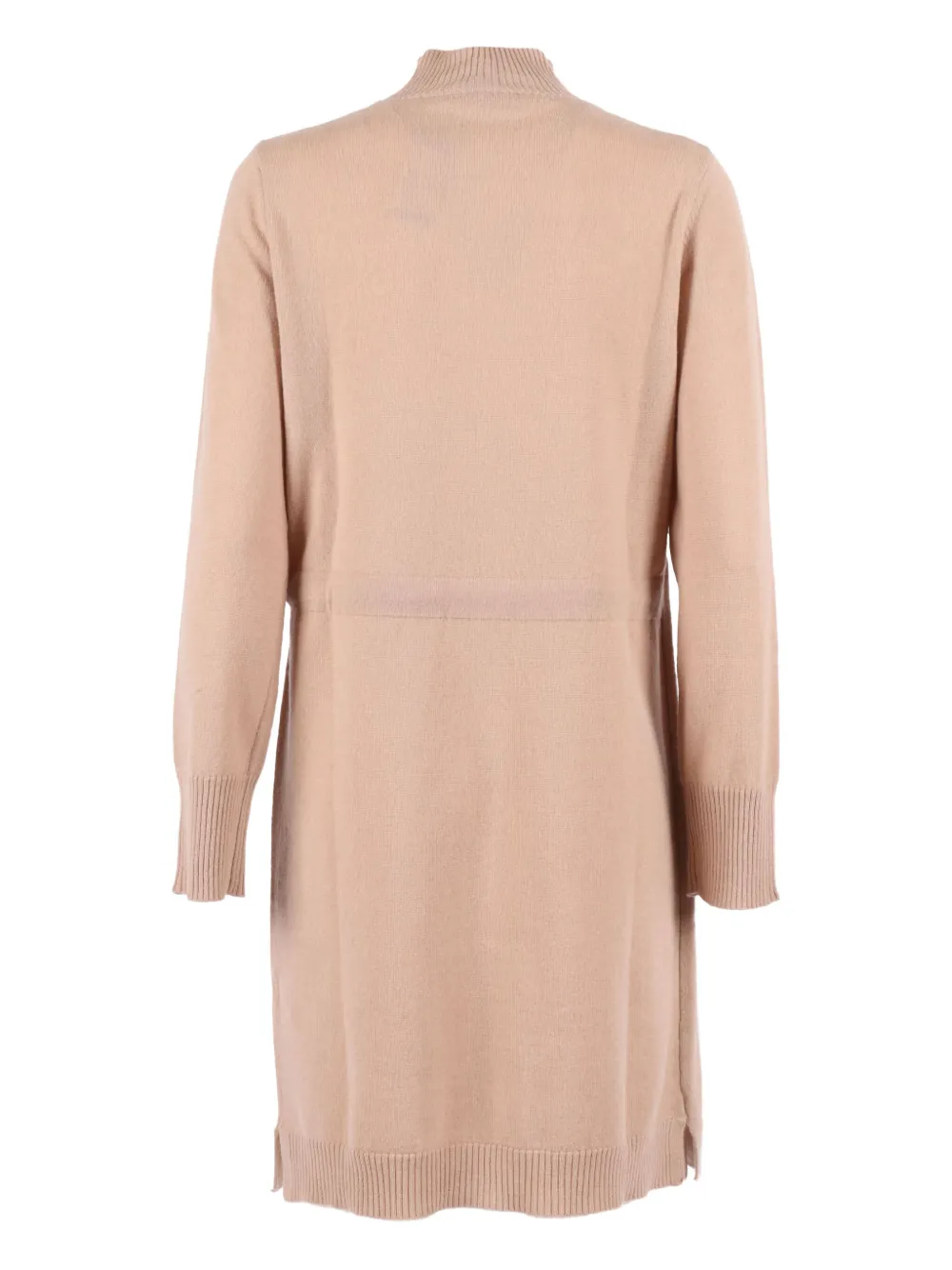 Kangra asymmetric tie mini dress - Beige