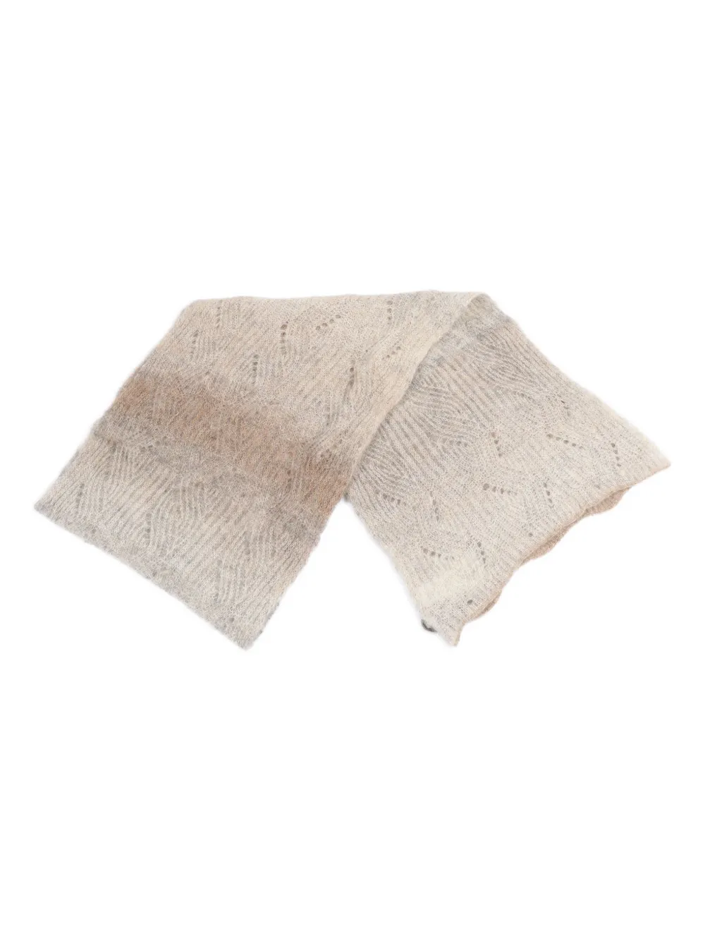 Kangra brushed-finish scarf - Beige