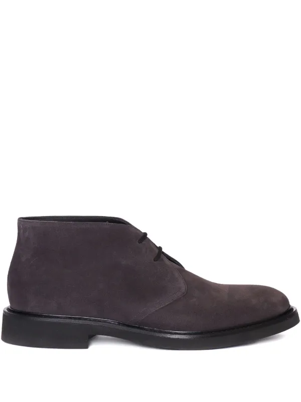 Doucal's Suede Chukka Boots Grey FARFETCH UZ