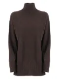 Kangra raglan-sleeve turtleneck sweater - Brown