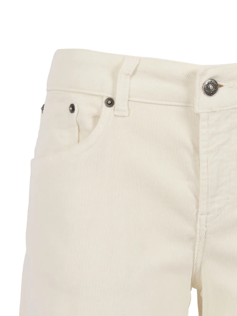 Dondup High-waisted Wide-leg Marlen Pants In Neutral