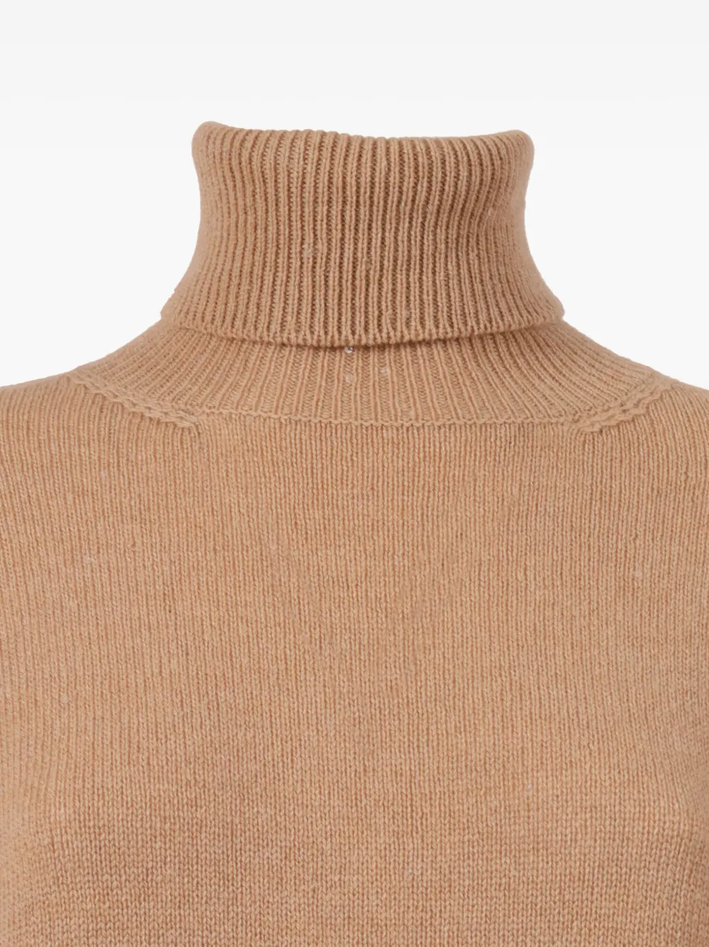 Lorena Antoniazzi sequin-embellished turtleneck sweater Bruin