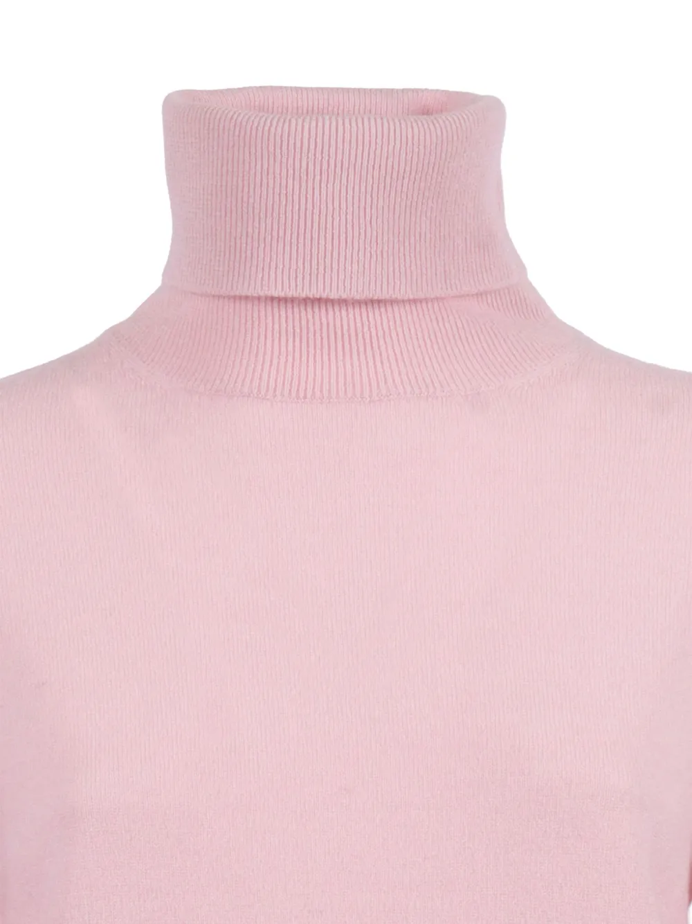 Kangra Cashmere Seamless Turtleneck Sweater In Pink