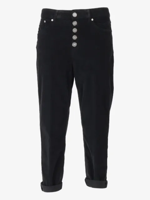 DONDUP button-embellished corduroy trousers