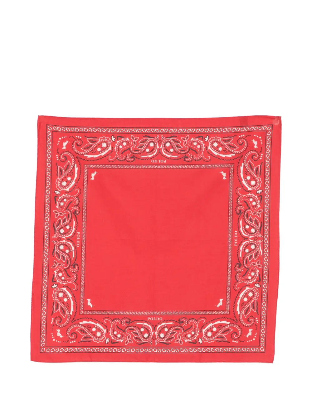 POLDO DOG COUTURE paisley-print bandana | Red | Image 1