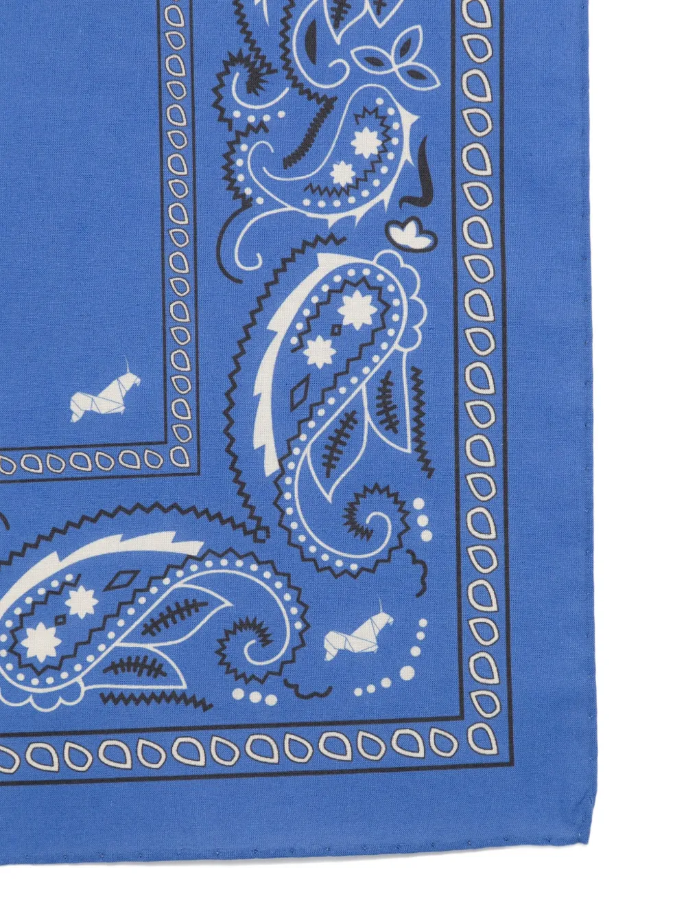 POLDO DOG COUTURE Bandana met paisley-print - Blauw