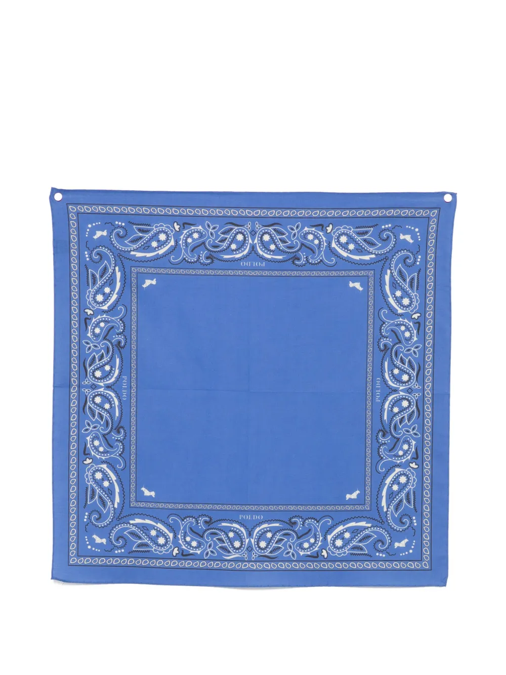 POLDO DOG COUTURE paisley-print bandana - ブルー POLDO DOG COUTURE paisley-print bandana - ブルー
