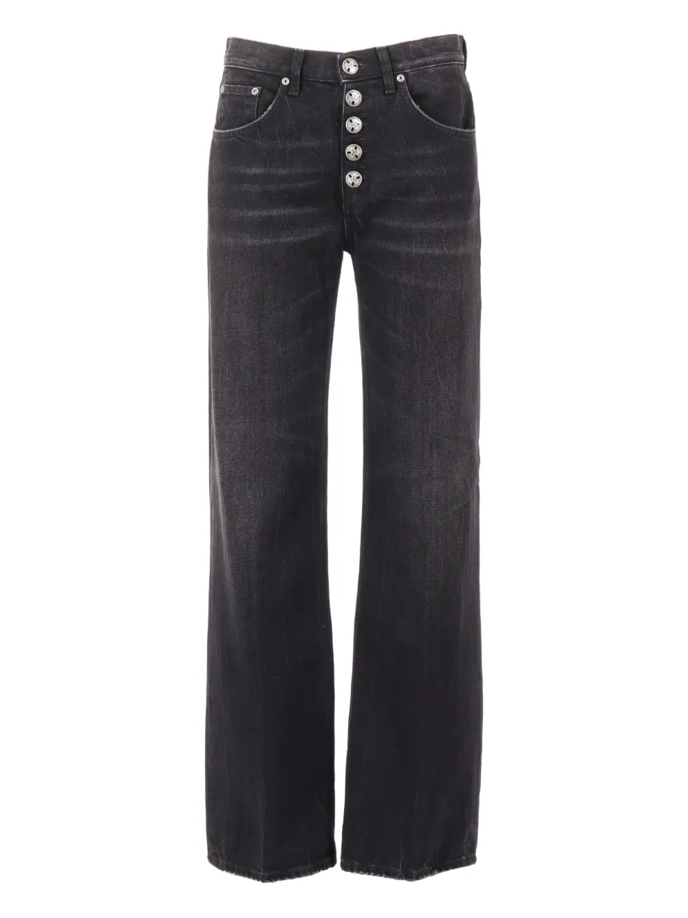 DONDUP KIDS button-fly jeans Zwart