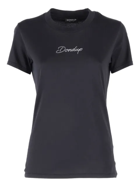 DONDUP playera con logo bordado y cuello redondo