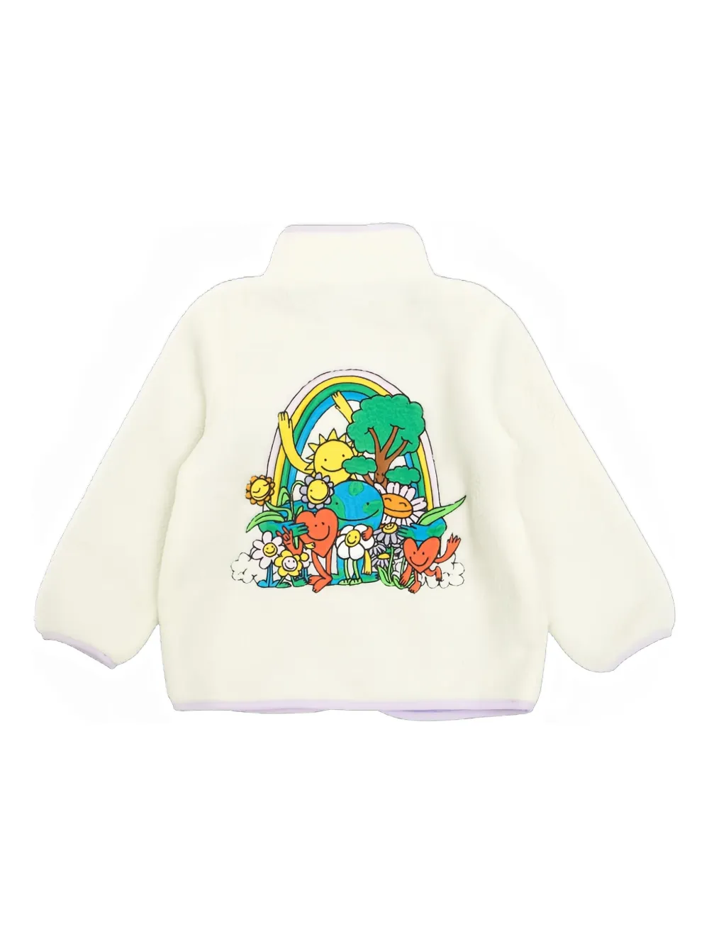 Stella McCartney Kids zip appliqué jacket | Teen Padded Jackets | Image 2