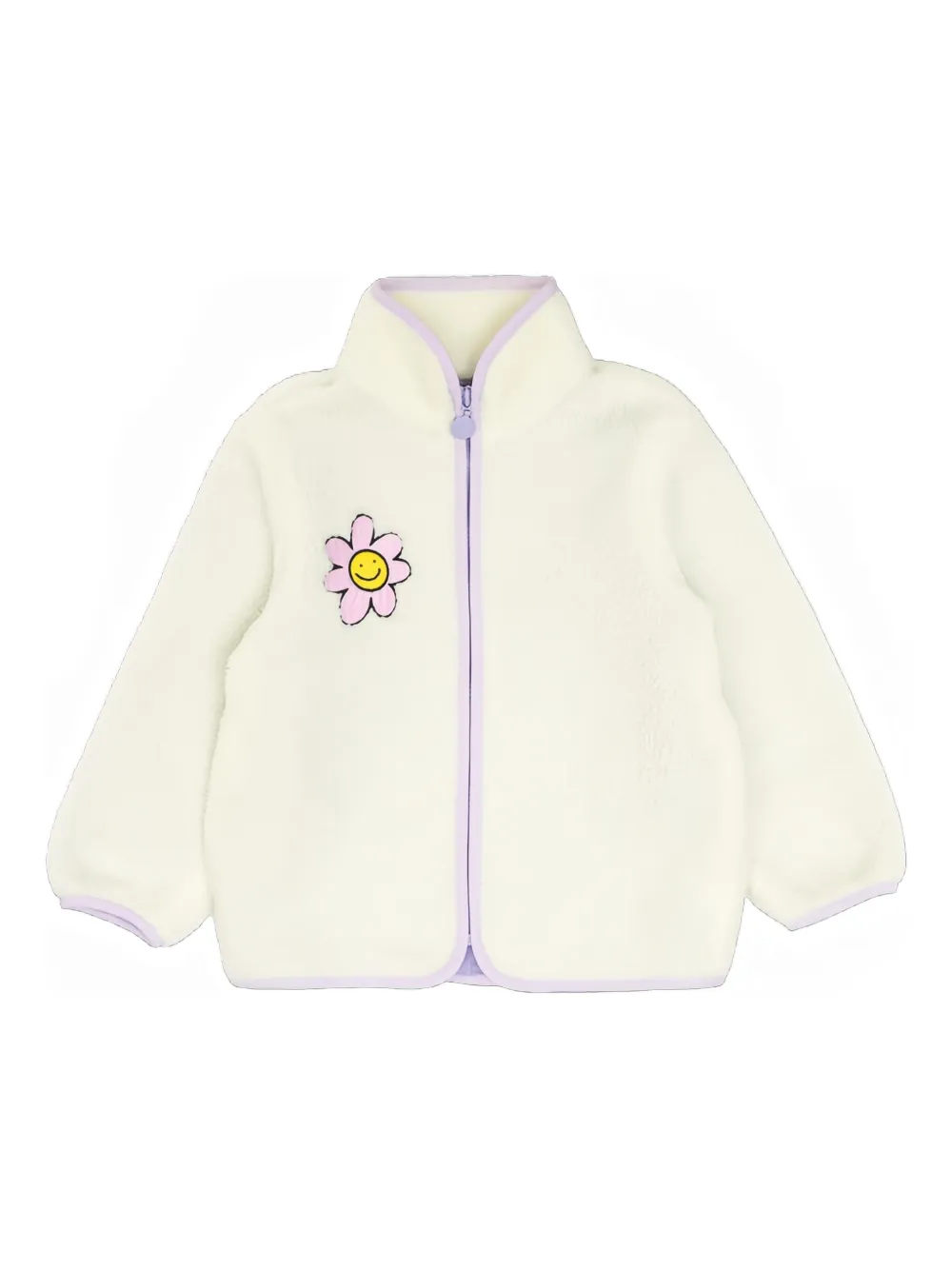 Stella McCartney Kids zip appliqué jacket | White | Image 1