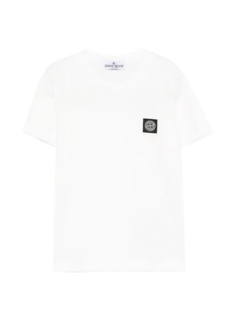 Stone Island Junior logo-patch T-shirt