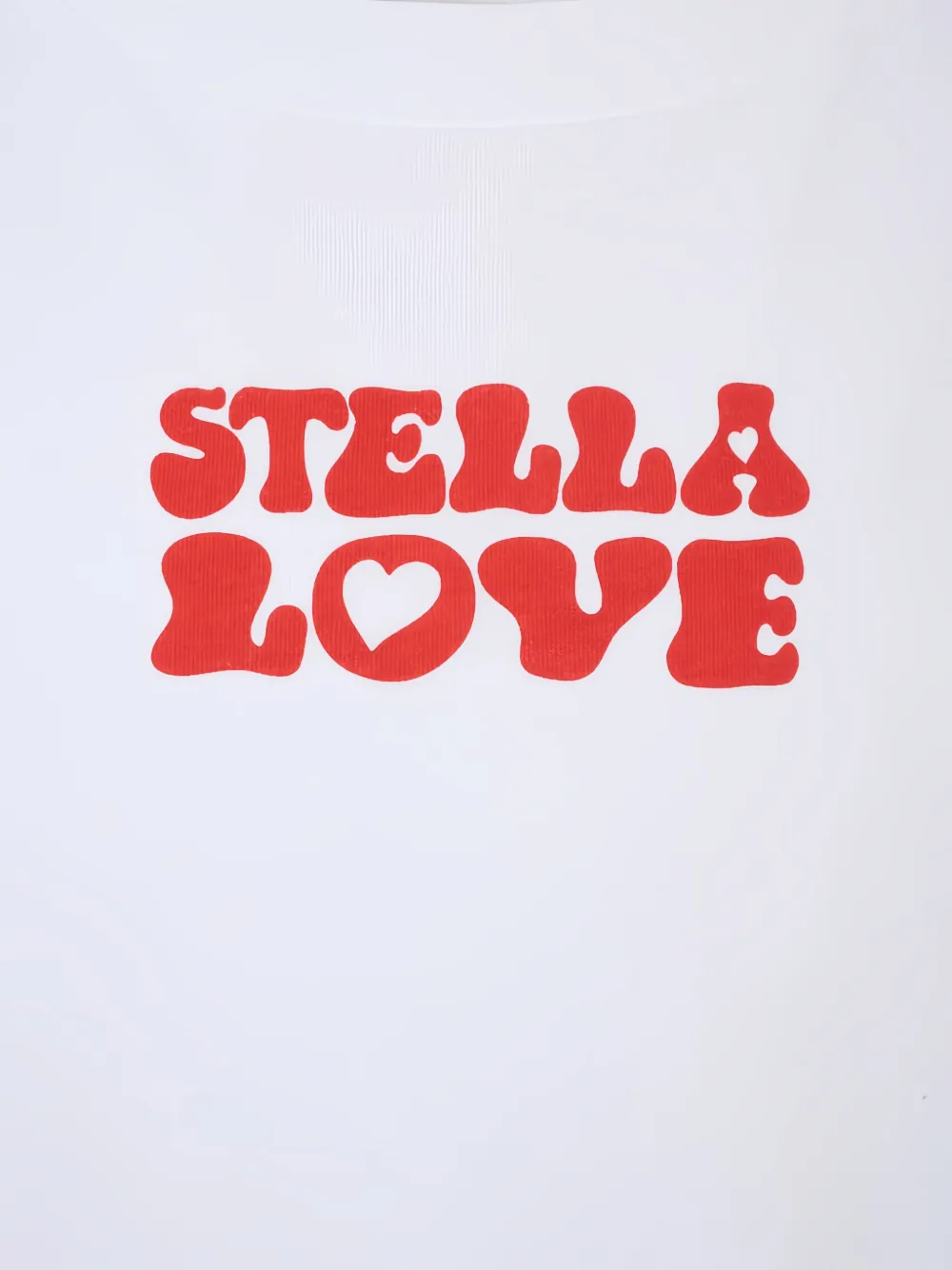 Stella Mccartney Short-sleeve Graphic T-shirt In White