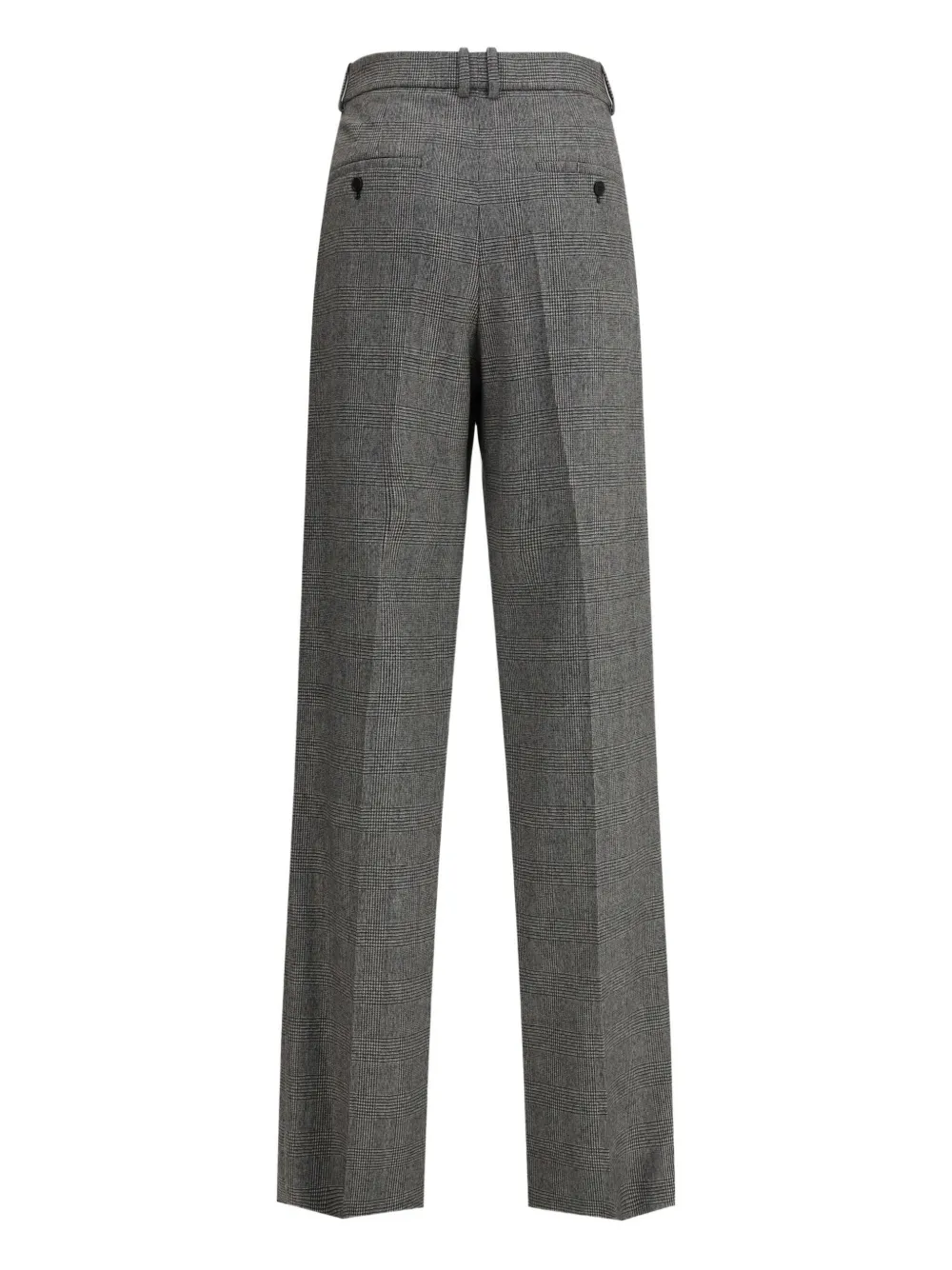 Saint Laurent Geruite broek - Grijs
