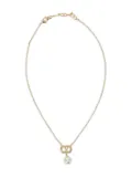 Valentino Garavani ovalette V-logo necklace - Gold