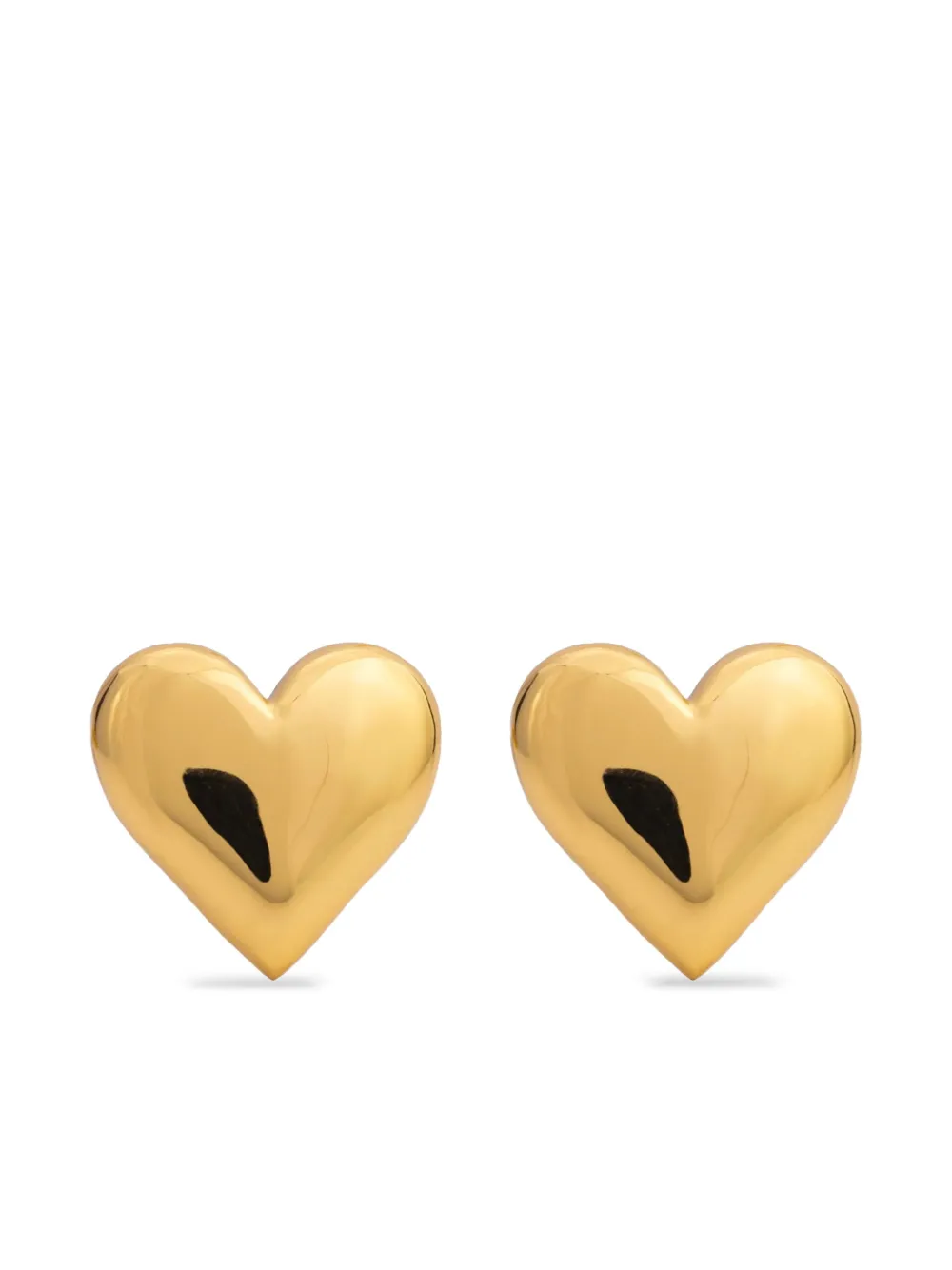 Federica Tosi heart-shaped earrings | Gold | Image 1