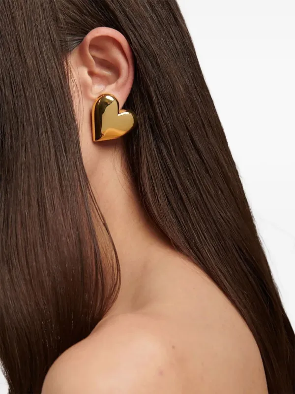 Federica Tosi heart-shaped Earrings | Gold | FARFETCH UK Federica Tosi heart-shaped Earrings | Gold | FARFETCH UK