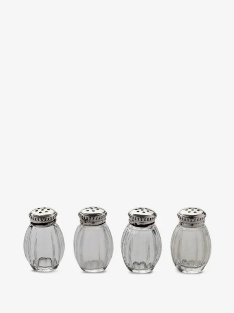 Christofle set de cuatro saleros Perles