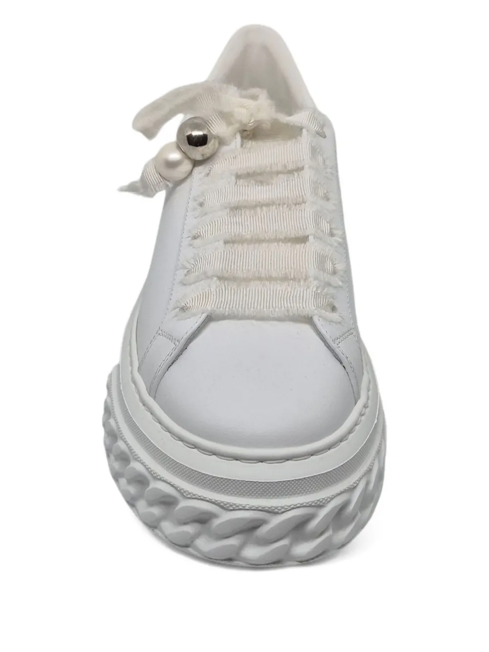 Casadei Off Road bead-embellished sneakers White