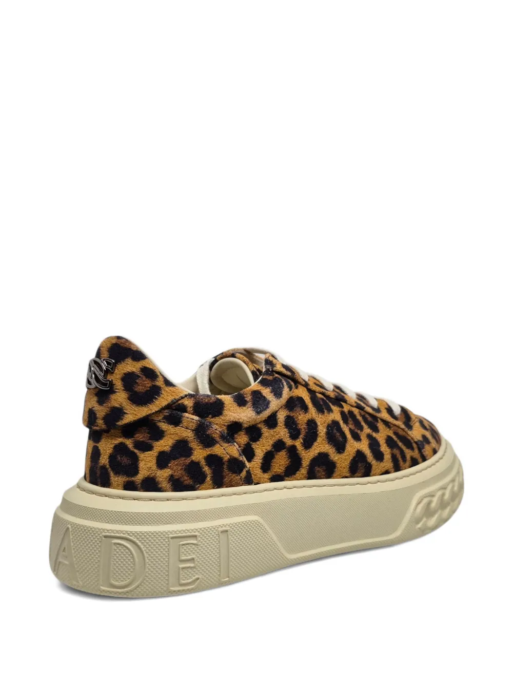 Casadei Malesia Off Road sneakers met luipaardprint Bruin