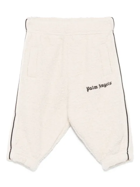 Palm Angels Kids embroidered-side stripe trousers