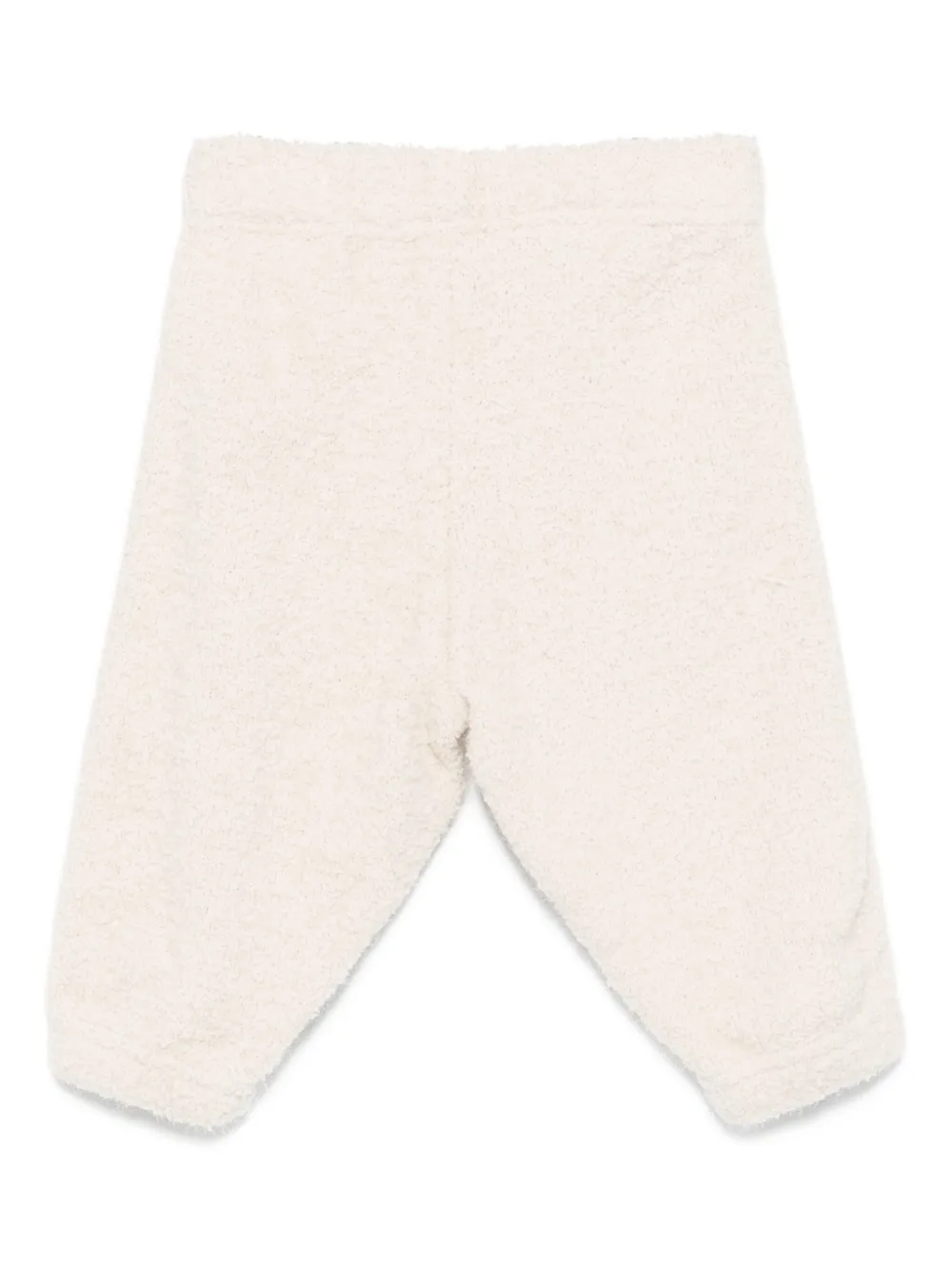 Palm Angels Kids Broek met geborduurde zijstreep Beige