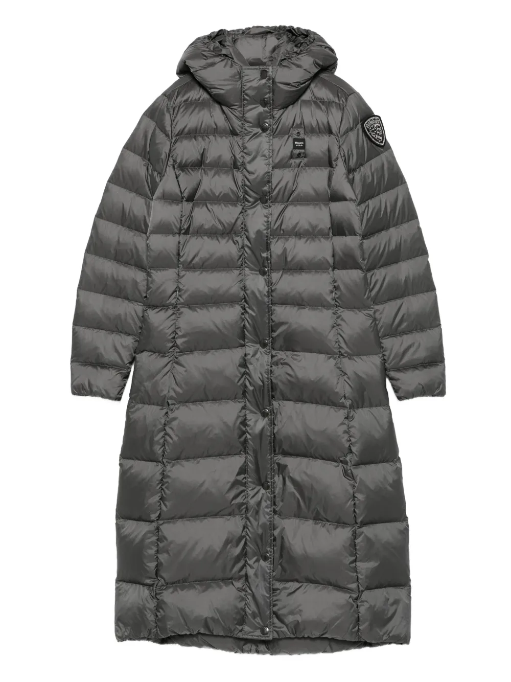 Blauer Anita hooded quilted coat | Grey | Image 1