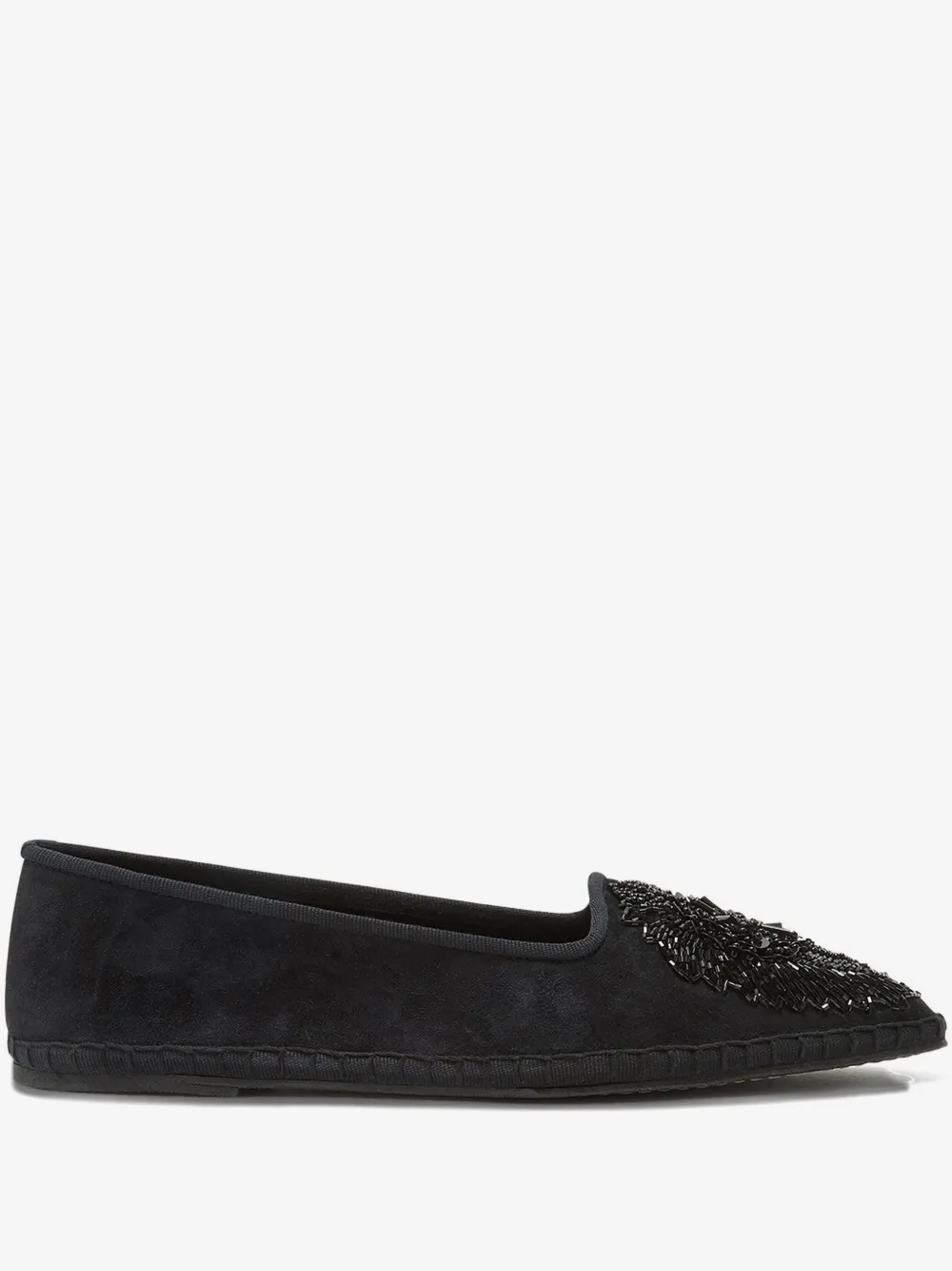 beaded ballet flats