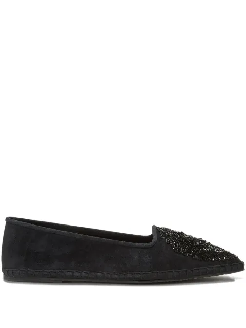 MALIPARMI beaded ballet flats