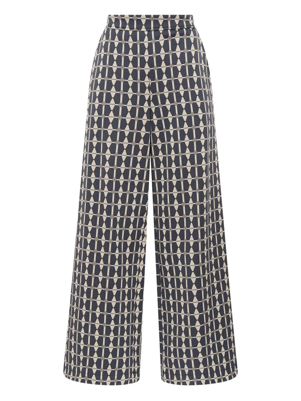 Maliparmi Geometric-pattern Trousers In Multi