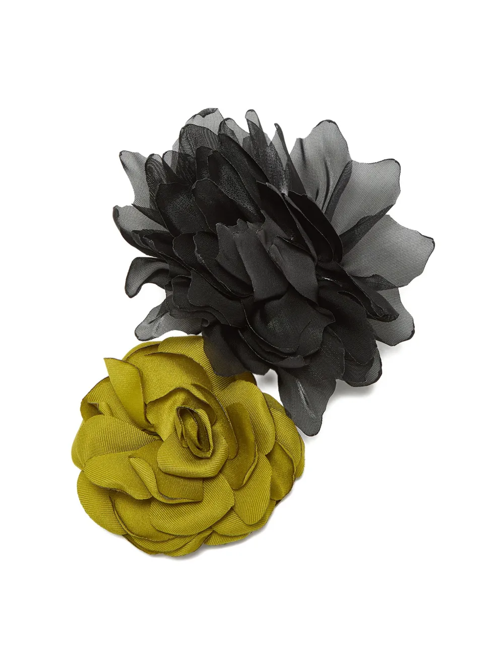 MALIPARMI floral brooch - Groen