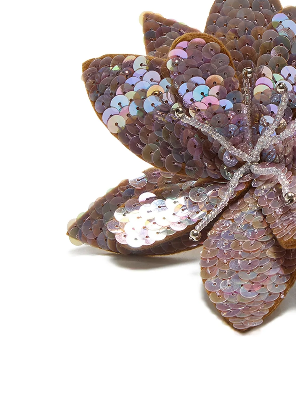 MALIPARMI sequin-embellished flower brooch | Image 2
