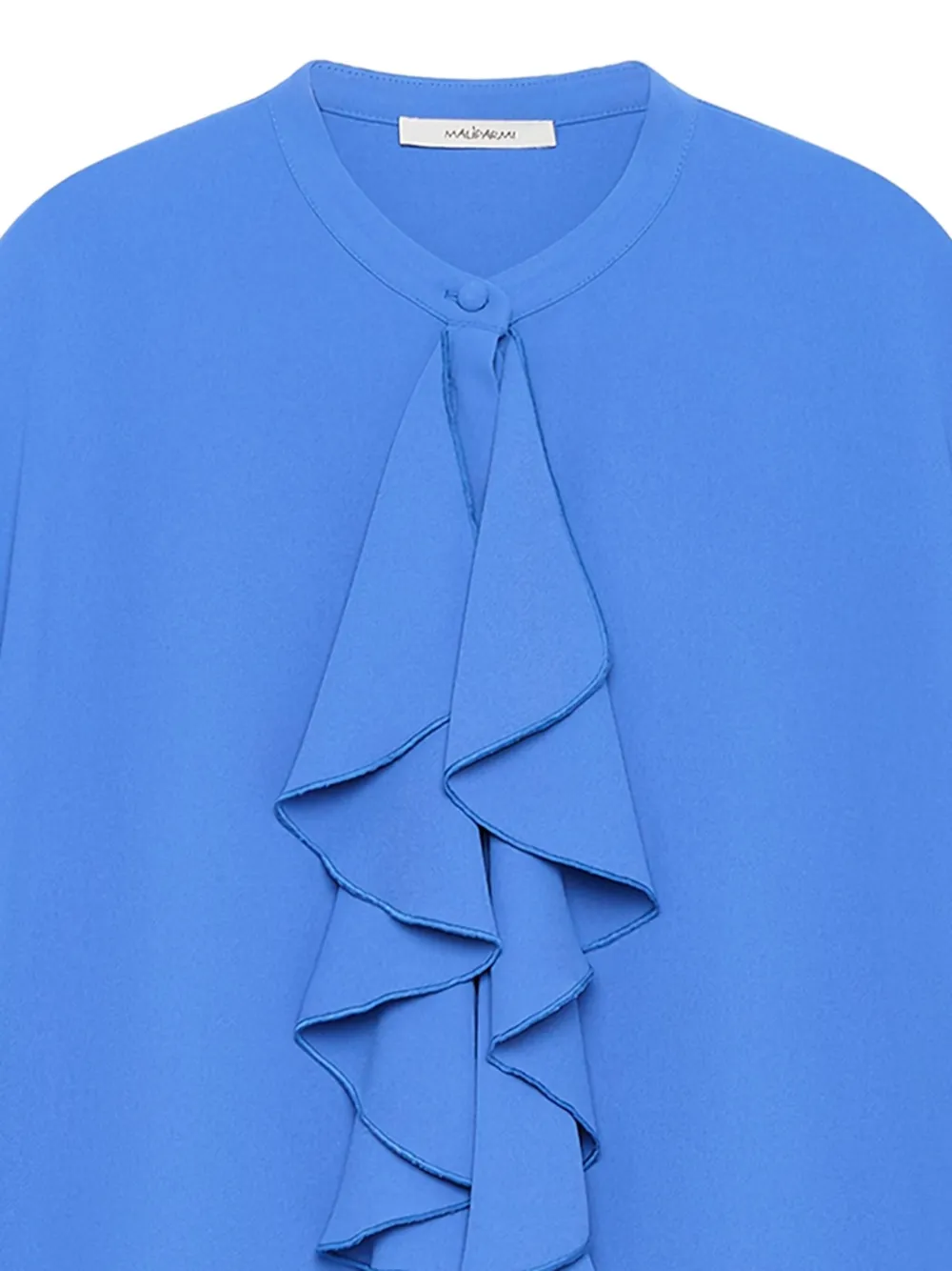 MALIPARMI Blouse met ruches - Blauw