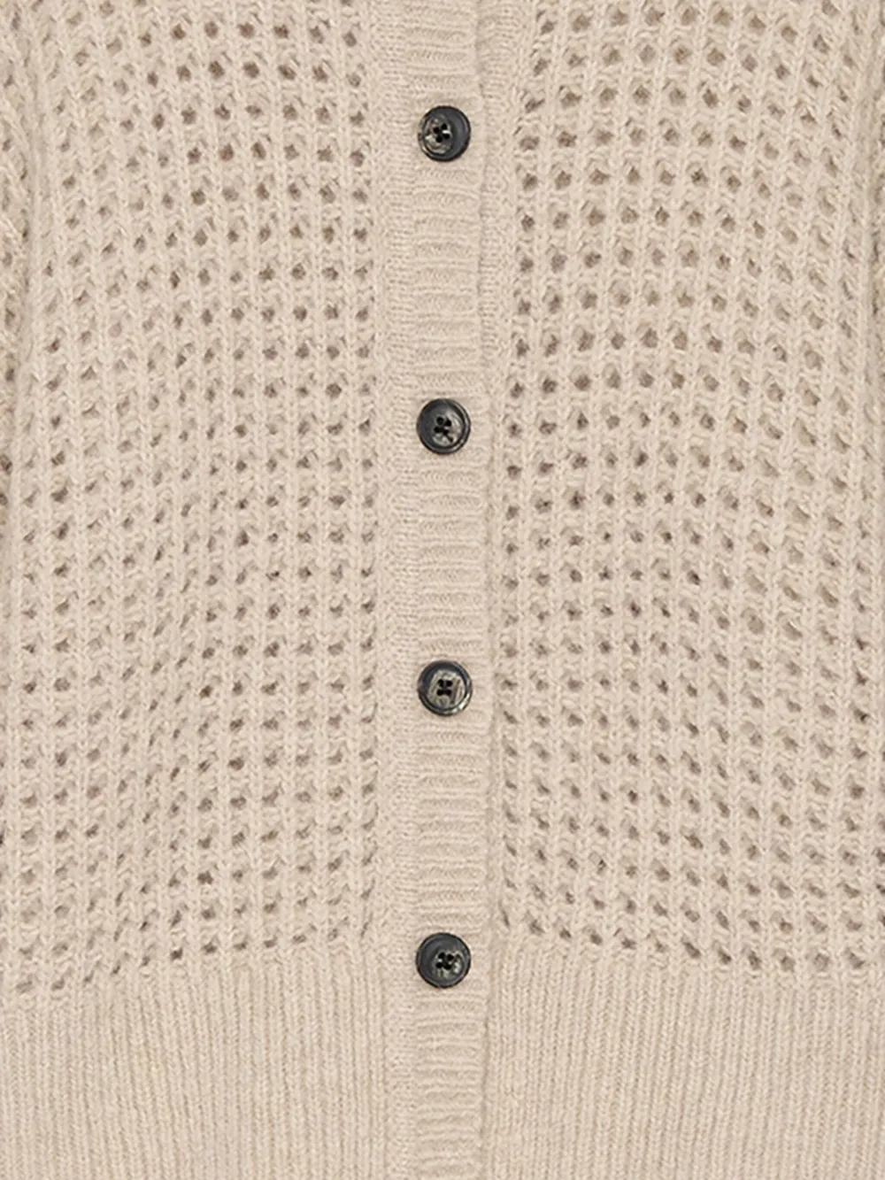 Maliparmi Button-front Open-knit Cardigan In Neutral